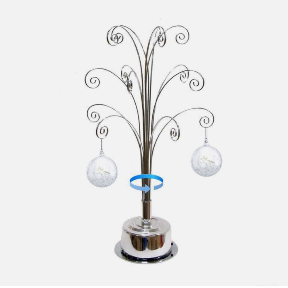 For Swarovski Christmas Ornament Snowflake Angel Star Stand- by Hohiya Preowned